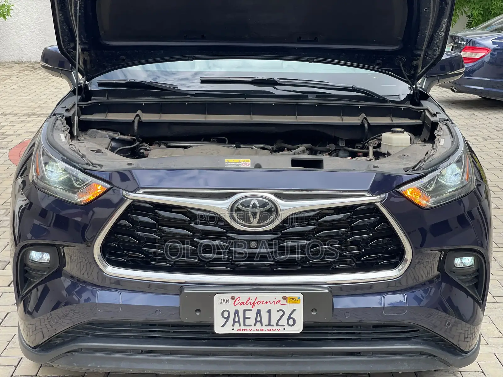 Toyota Highlander Platinum 2021 Blue