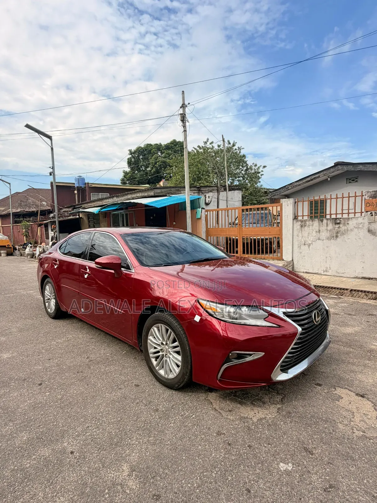 Lexus ES 2013 Burgundy