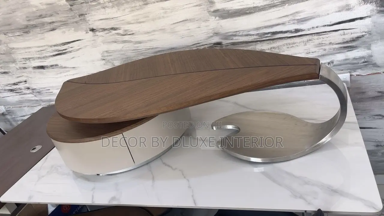 Modern Leaf Shape Coffee Table