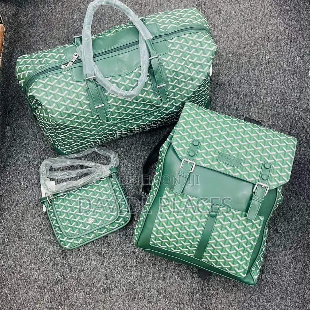 Quality Original Goyard 3 in 1 Combo Leather Bag