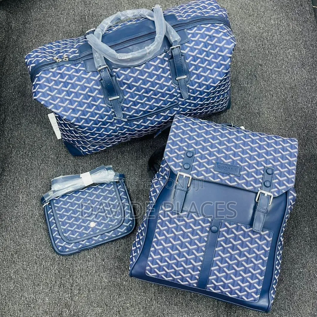 Quality Original Goyard 3 in 1 Combo Leather Bag