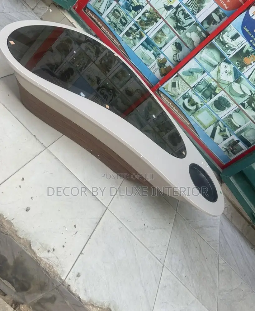 Modern Special Shaped Glass Coffee Table