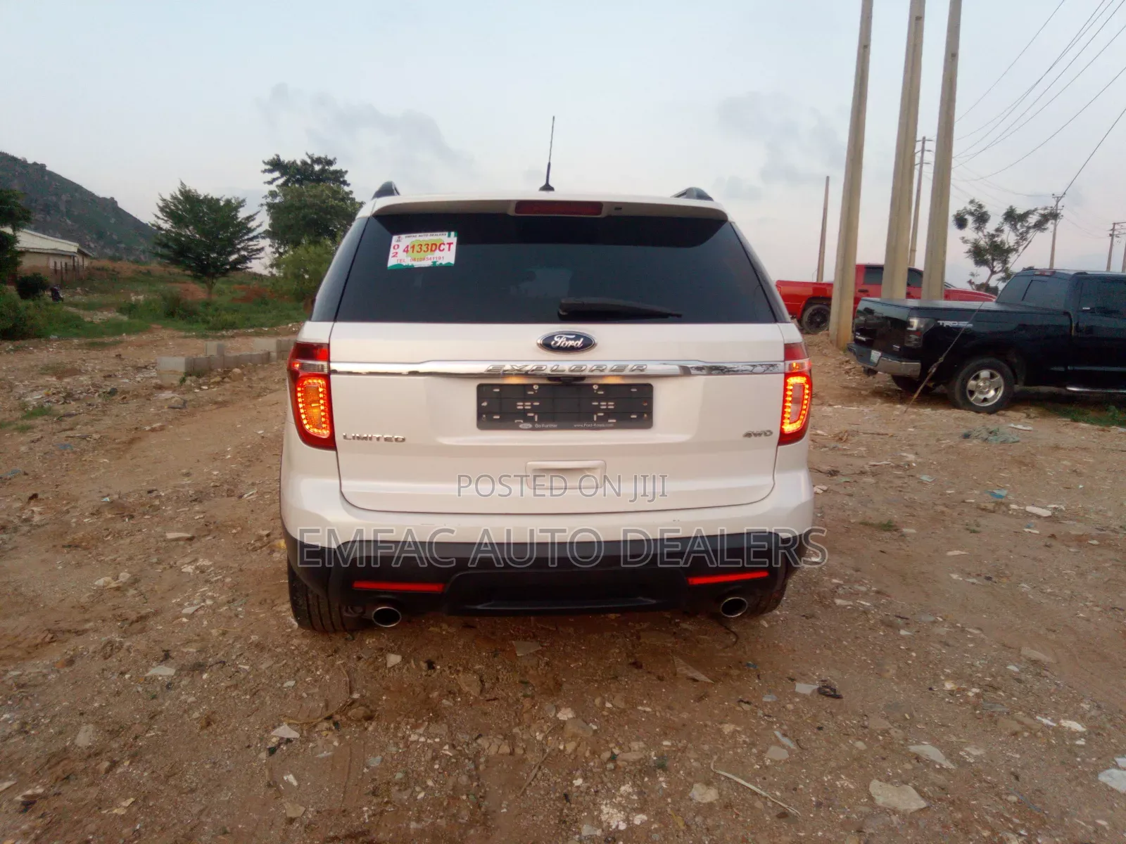Ford Explorer Limited 4dr 4x4 (3.5L 6cyl 6A) 2013 White