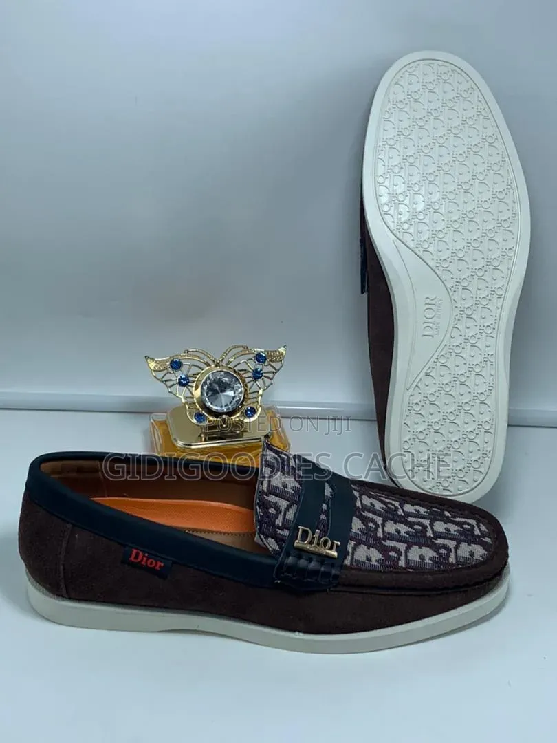 Monogram Slip-on Loafers Size 39-46