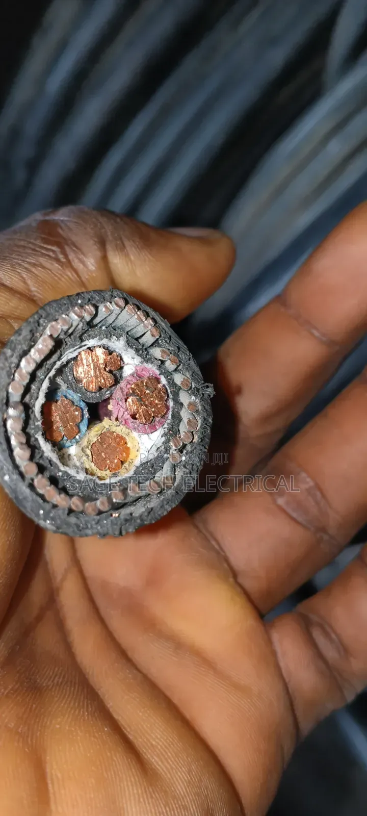 25mm 4core PVC/ Swa/ PVC Armoured Cable