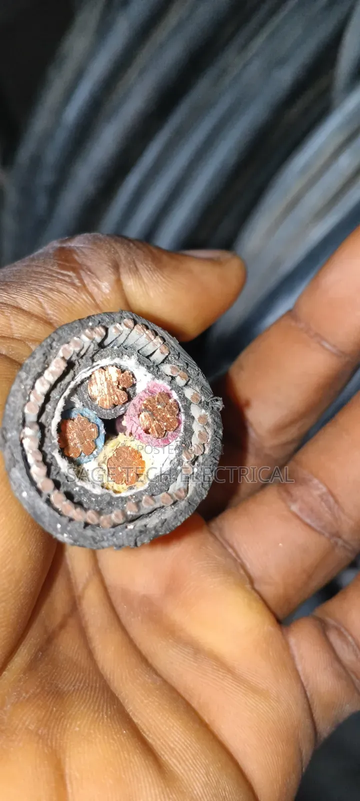 25mm 4core PVC/ Swa/ PVC Armoured Cable
