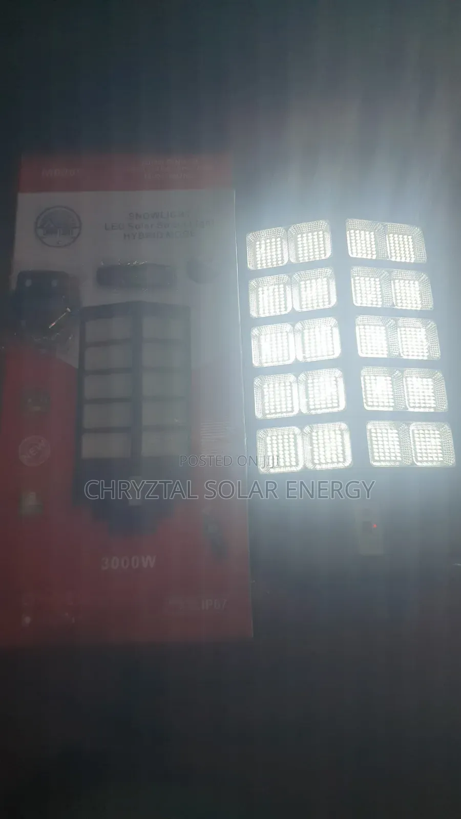 3000watts 20eyes Hybrid Solar Street Light With Remote Control Kits.
