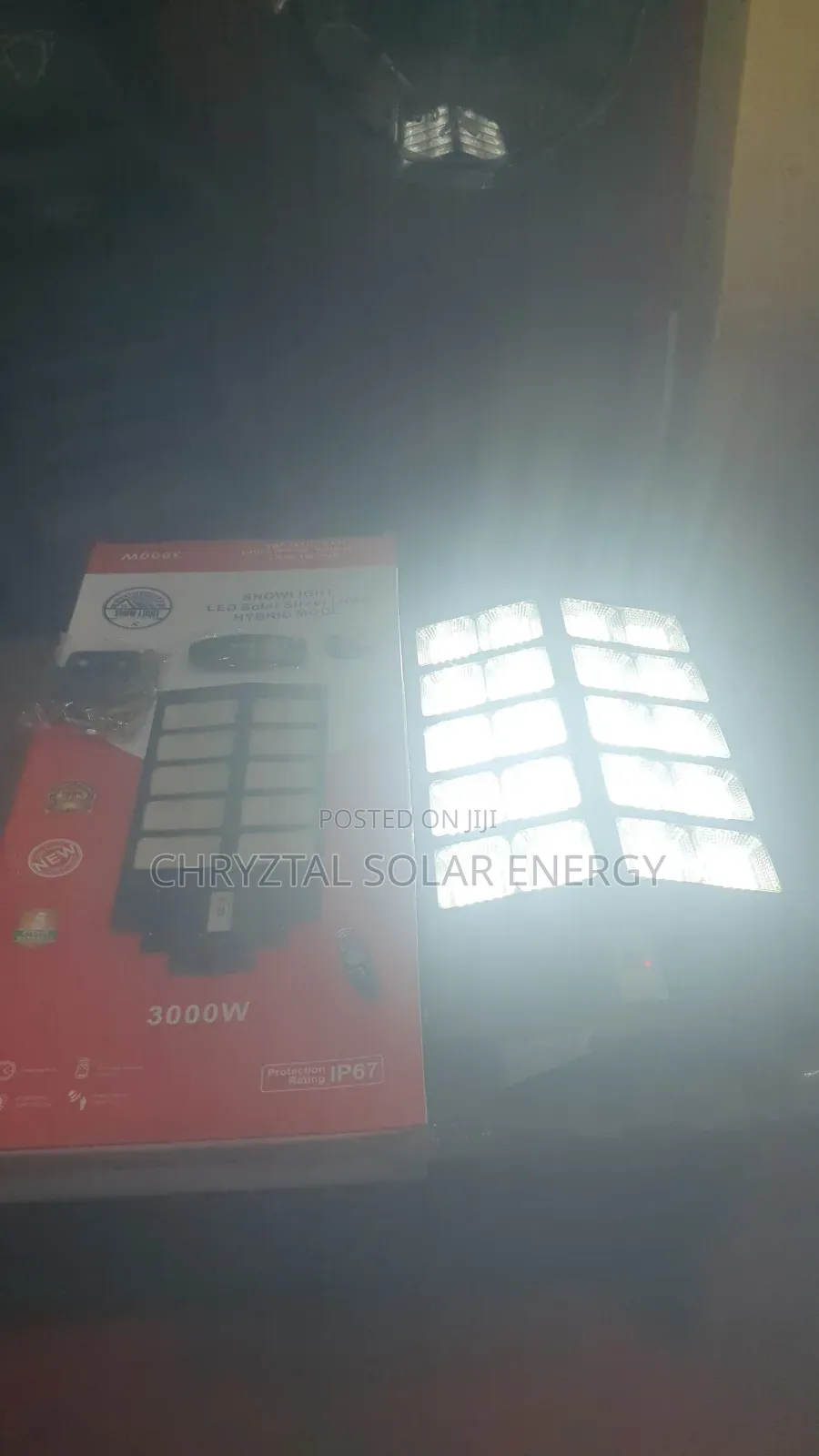 3000watts 20eyes Hybrid Solar Street Light With Remote Control Kits.