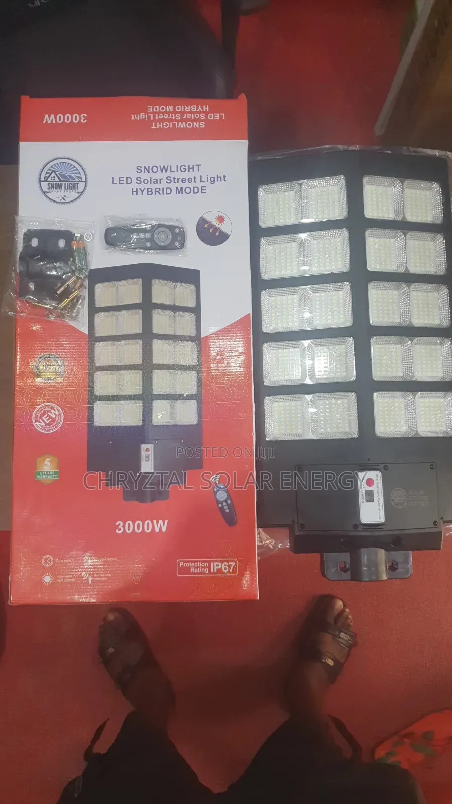 3000watts 20eyes Hybrid Solar Street Light With Remote Control Kits.