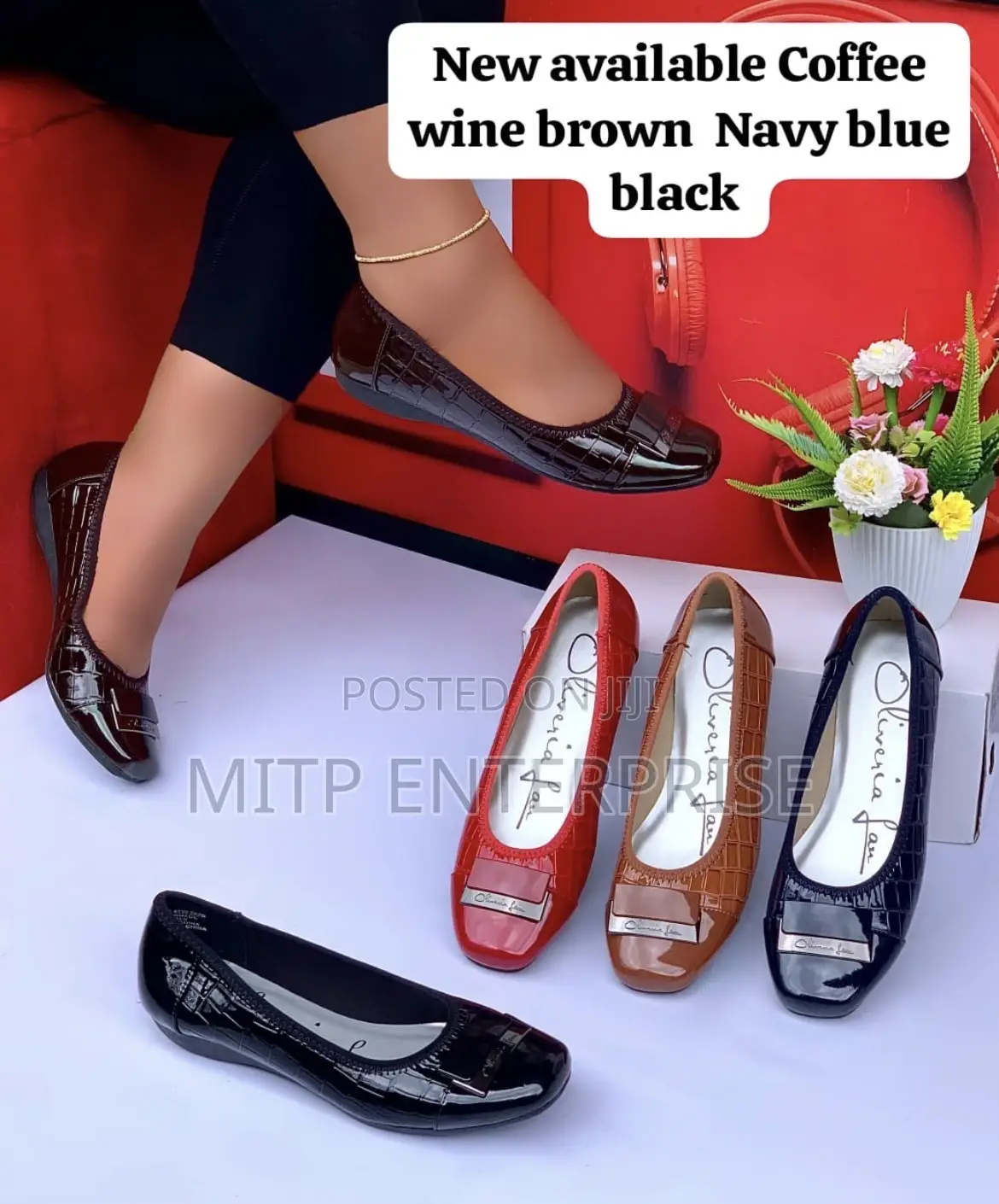 Ladies Corporate/Office Flat Shoes