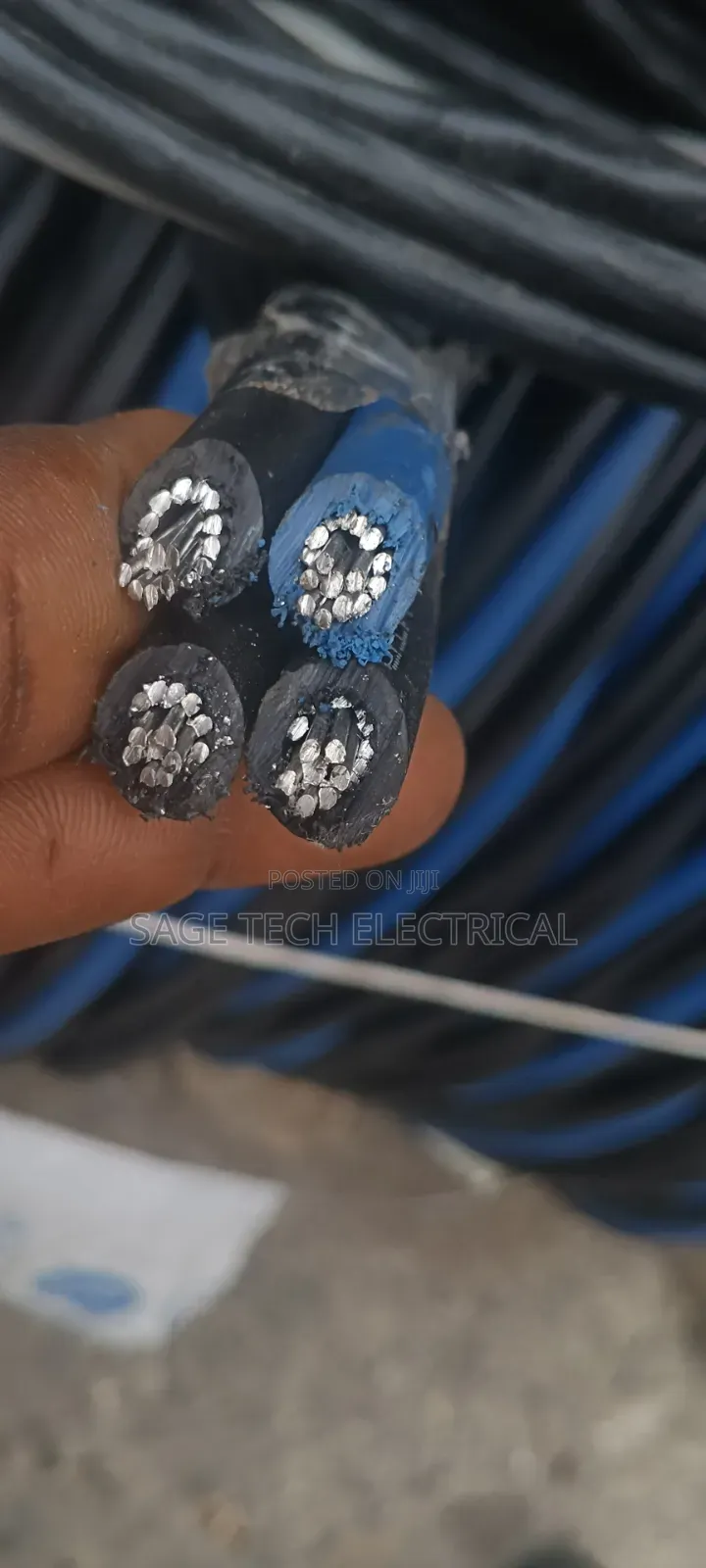 50mm 4core Recline Aluminum Cable