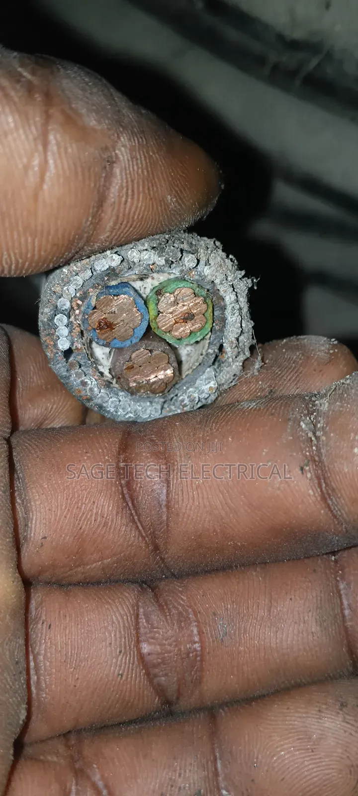 35mm 3core PVC/Swa/PVC Armoured Cable