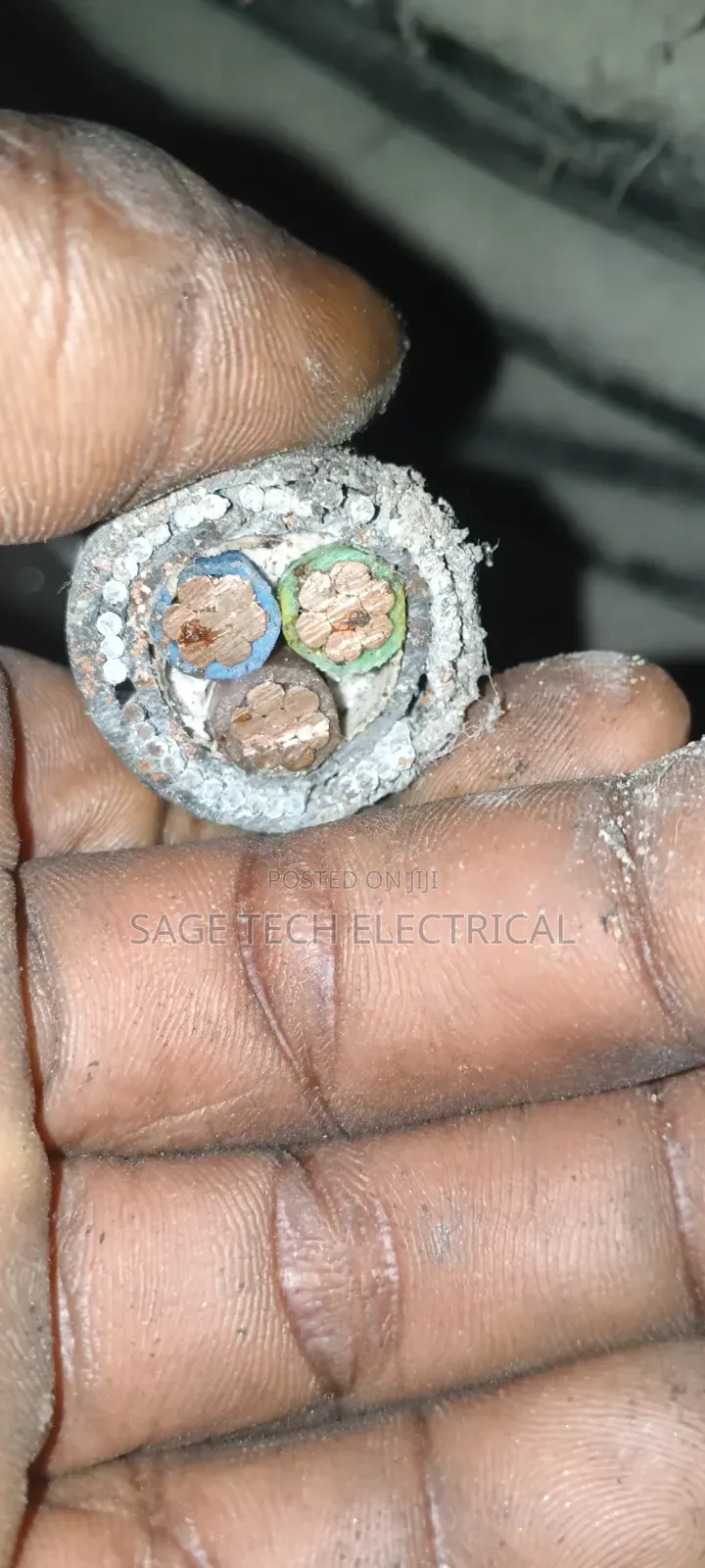 35mm 3core PVC/Swa/PVC Armoured Cable