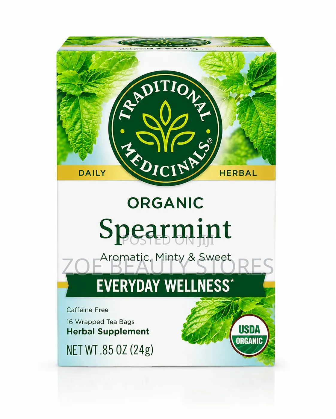 Traditional Medicinals Organic Spearmint Herbal Tea