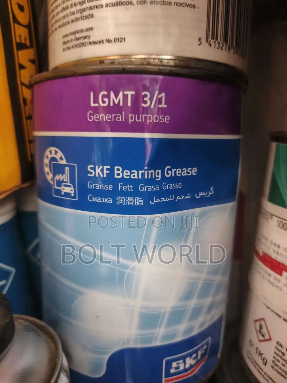 SKF LGMT 3/1 High Temperature Bearing Grease