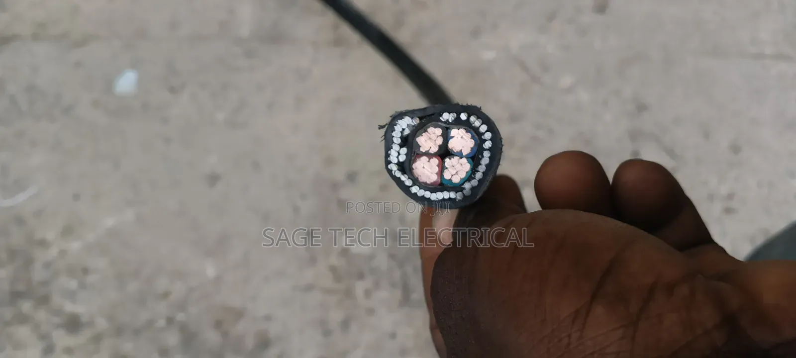 25mm 4core PVC/Swa/ PVC Armoured Cable