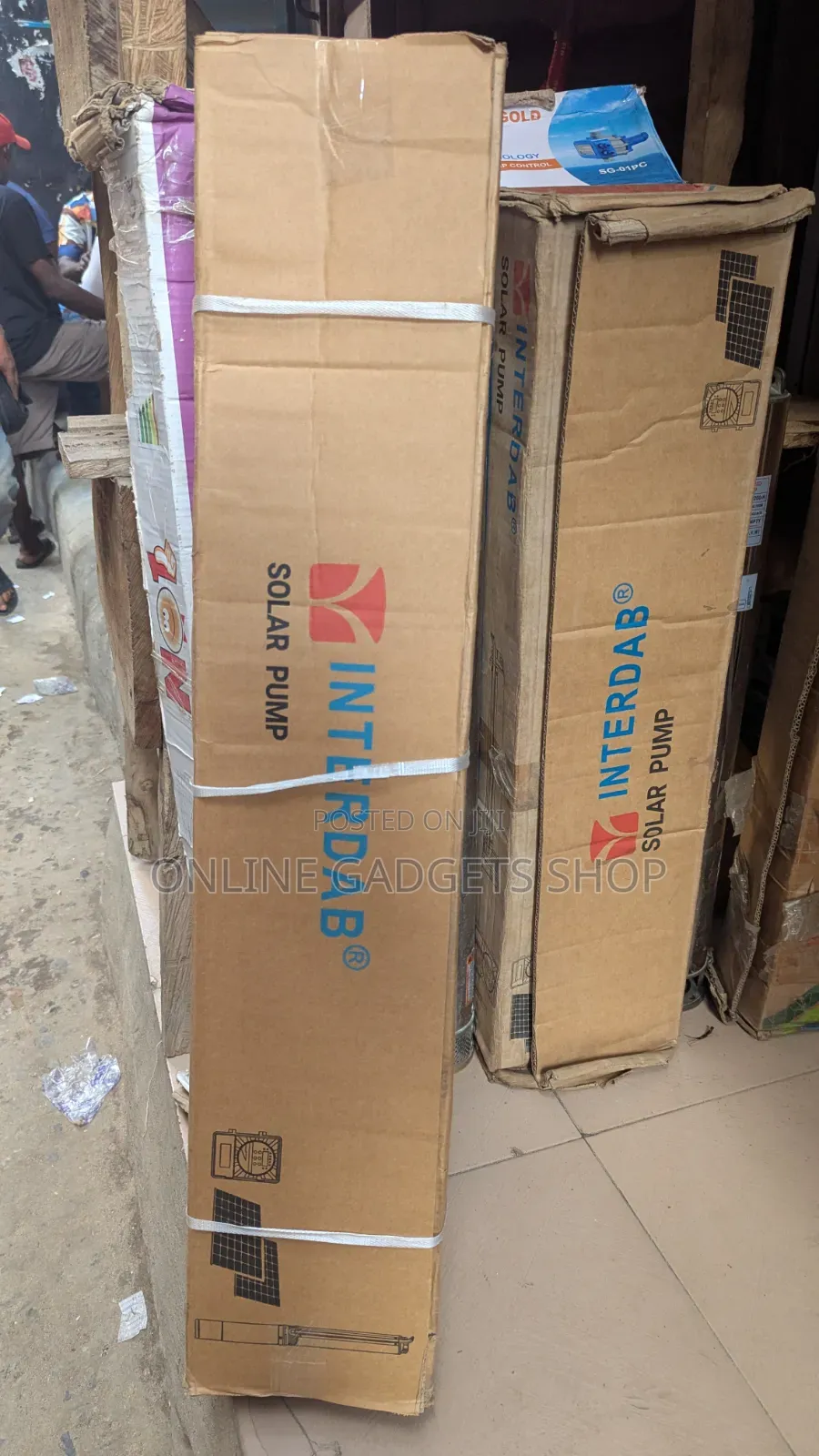 1.5hp Interdab Submersible Solar Borehole Pump