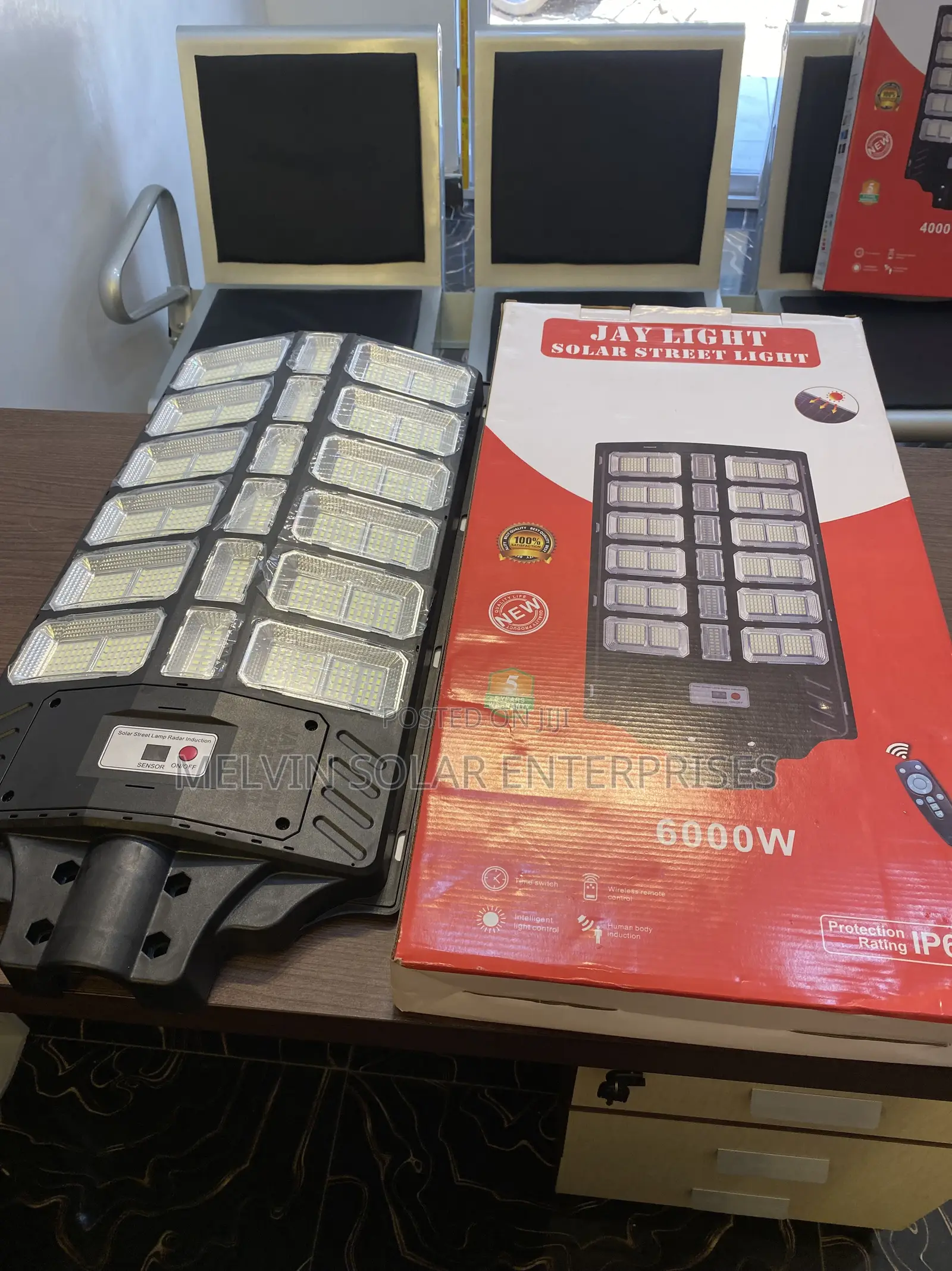 6000watts Ip67 Jaylights Solar Street Lights Available in Store