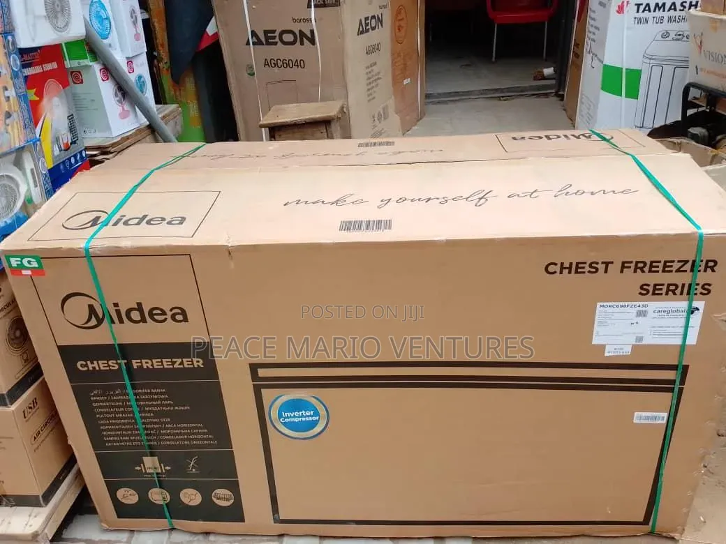 Midea Original Deep Freezer 450litres and It Can Retain Ice for Days