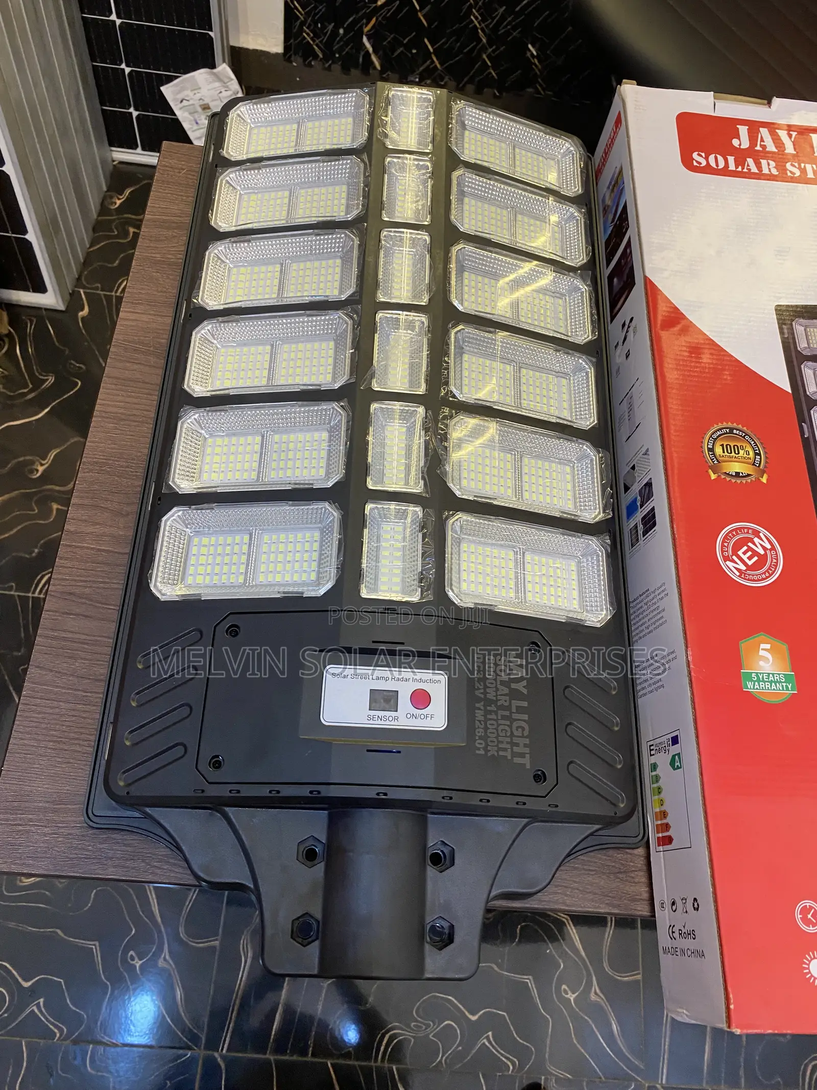 6000watts Jaylights Solar Street Lights Available in Store Now