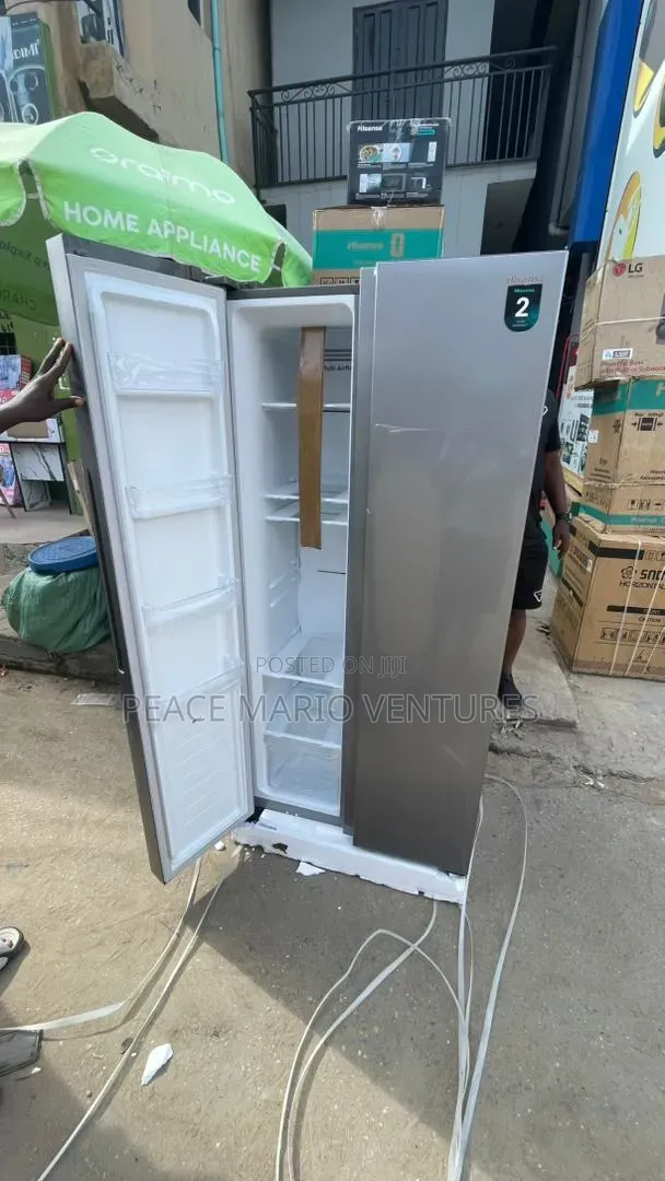 Hisense Original Side by Side Refrigerator 432litres With Warranty