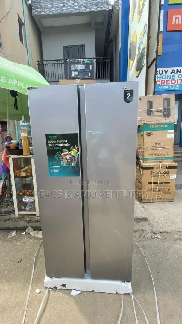 Hisense Original Side by Side Refrigerator 432litres With Warranty