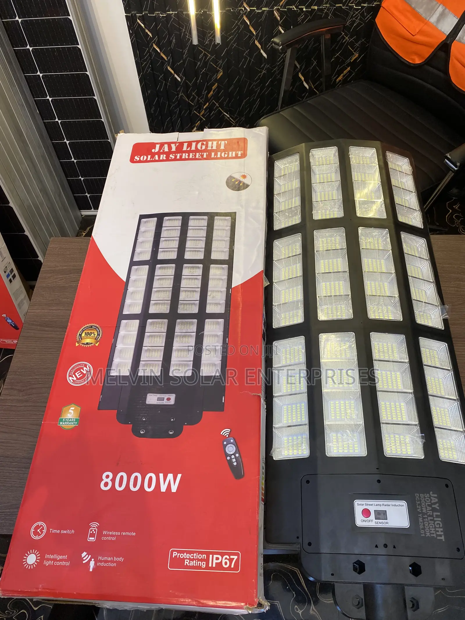 8000watts Ip67 Jaylights Solar Street Lights Available Don Let’S Deal
