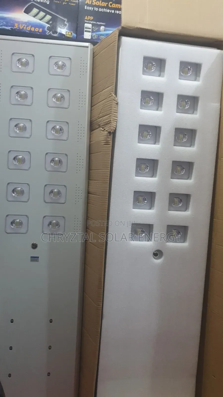 Original Wakatek Design 12eyes Industrial Solar Street Light