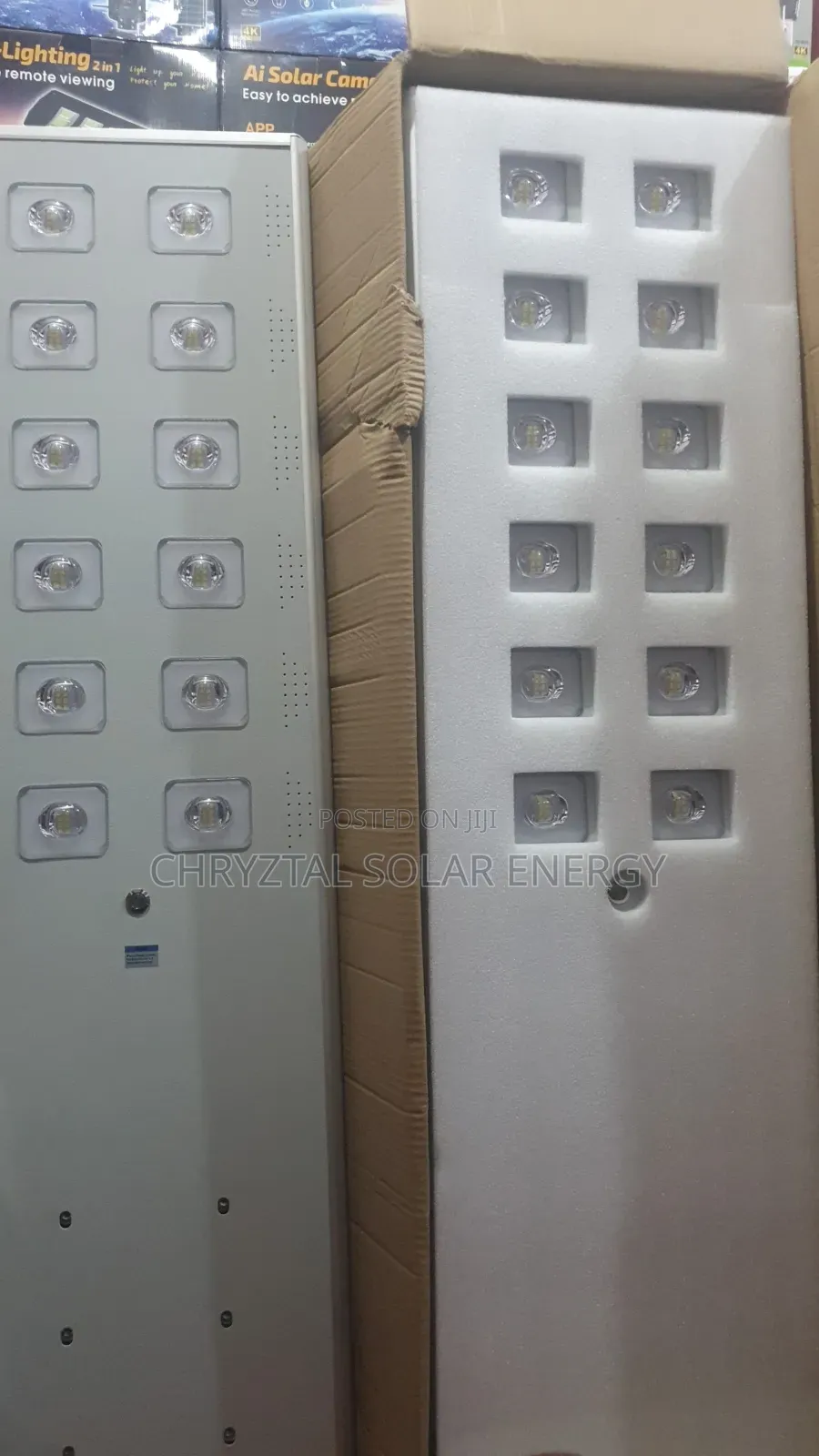 Original Wakatek Design 12eyes Industrial Solar Street Light