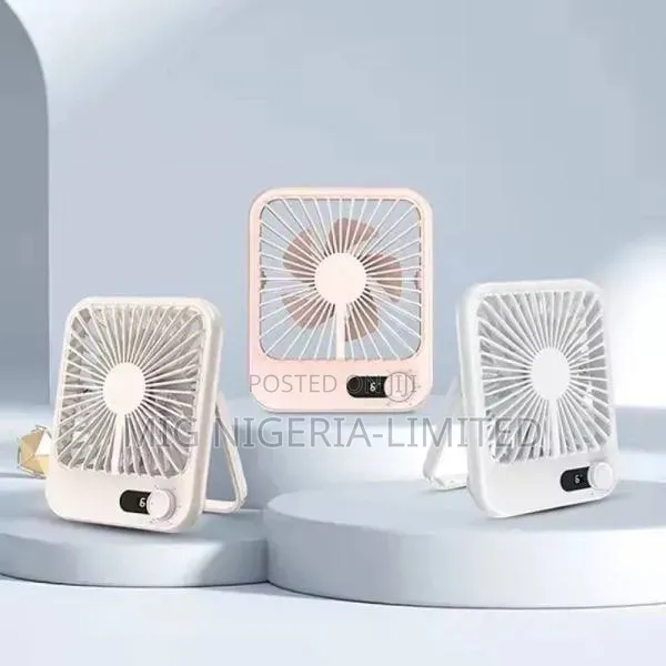 Rechargeable Usb Table Fan