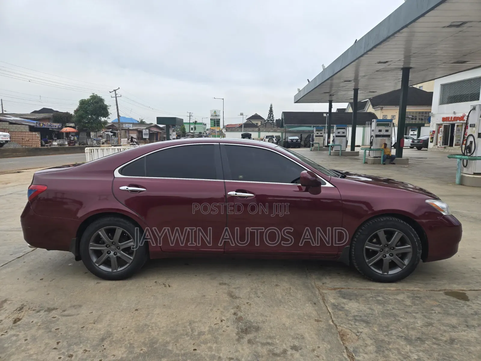 Lexus ES 350 2008 Burgundy