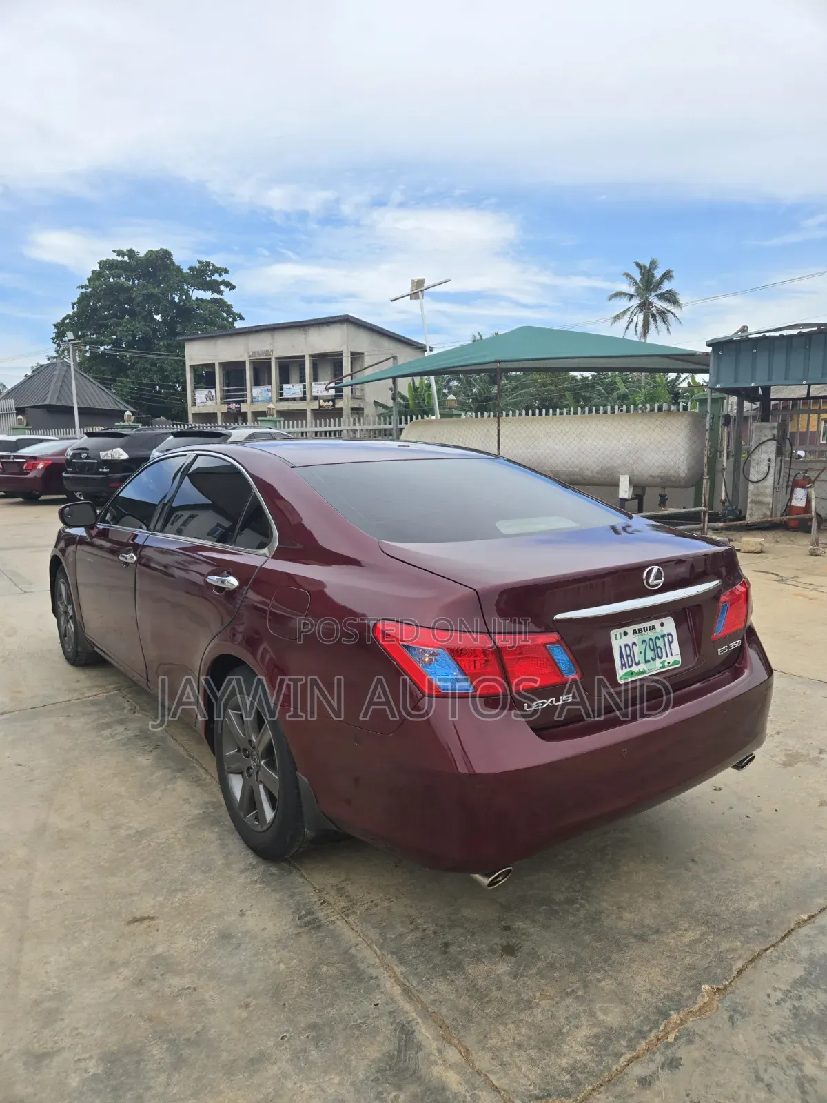 Lexus ES 350 2008 Burgundy