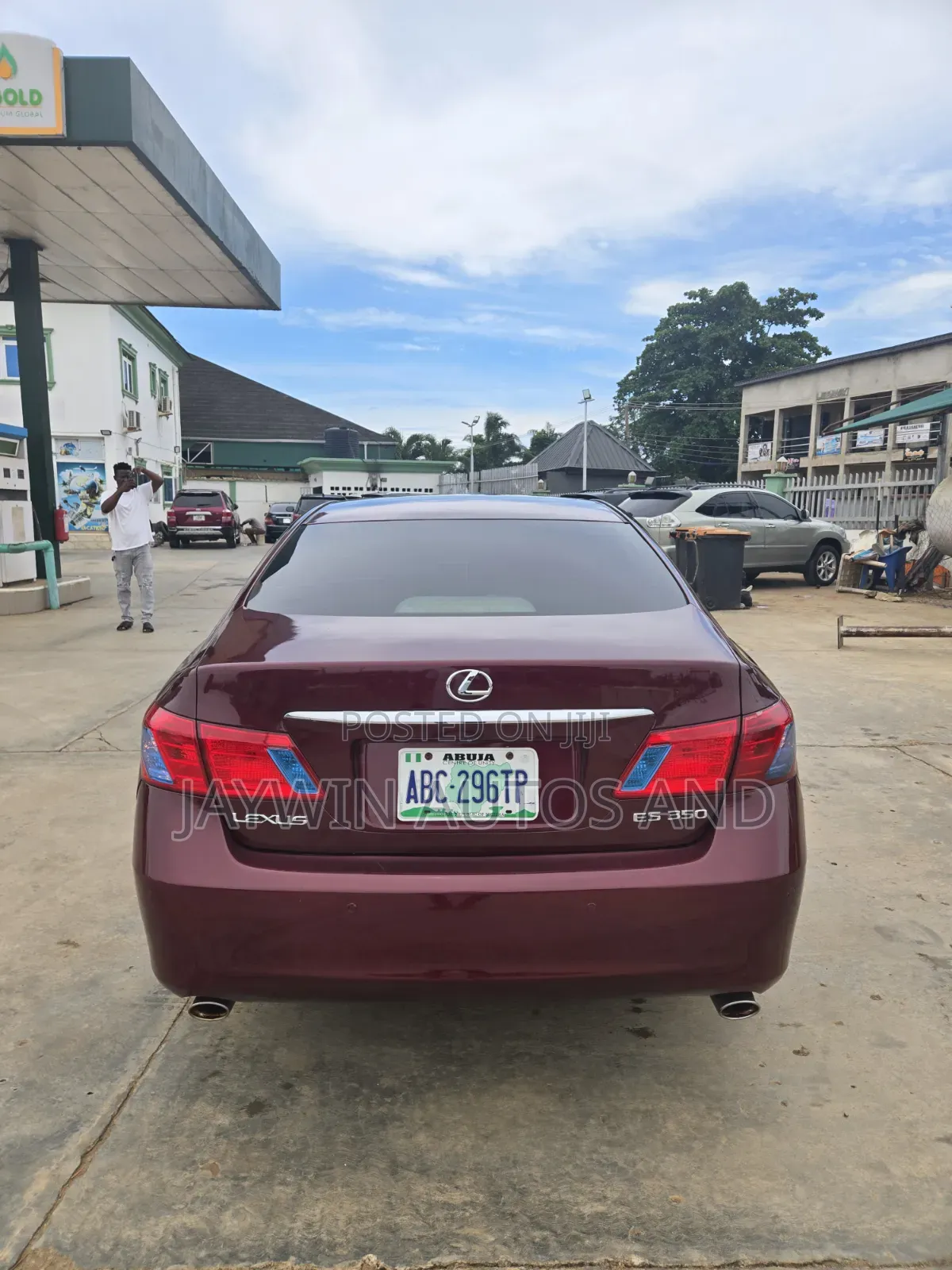 Lexus ES 350 2008 Burgundy