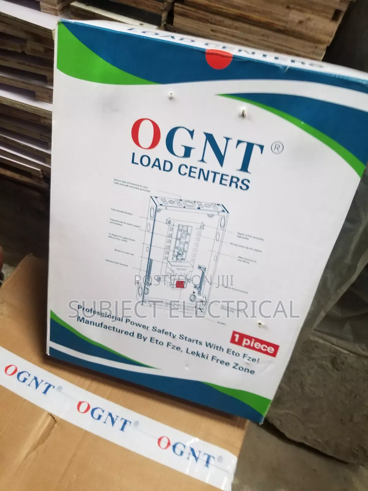 D6 3phase Distribution Board Ognt