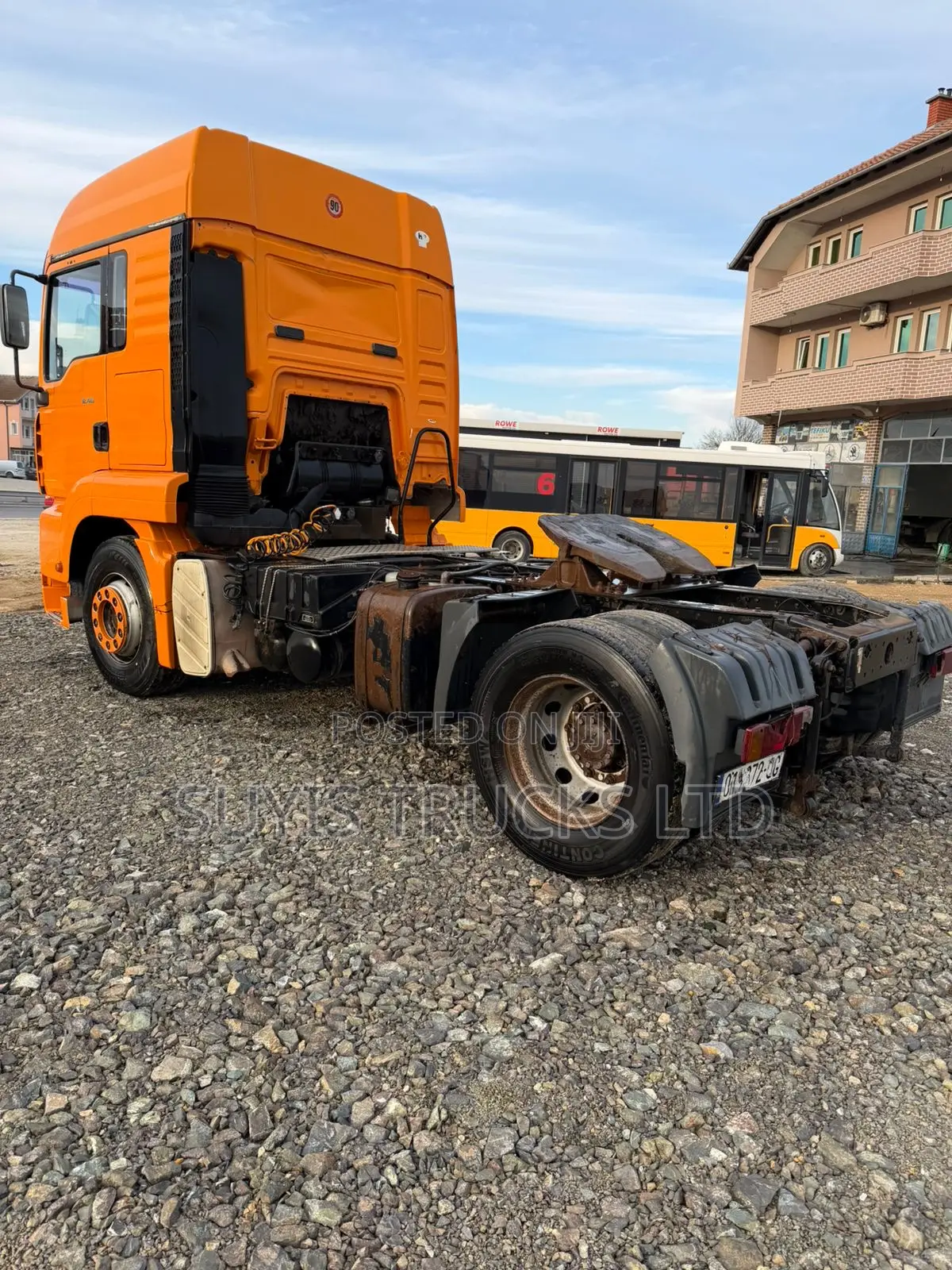 Man Tga 18.410 Automatic Orange