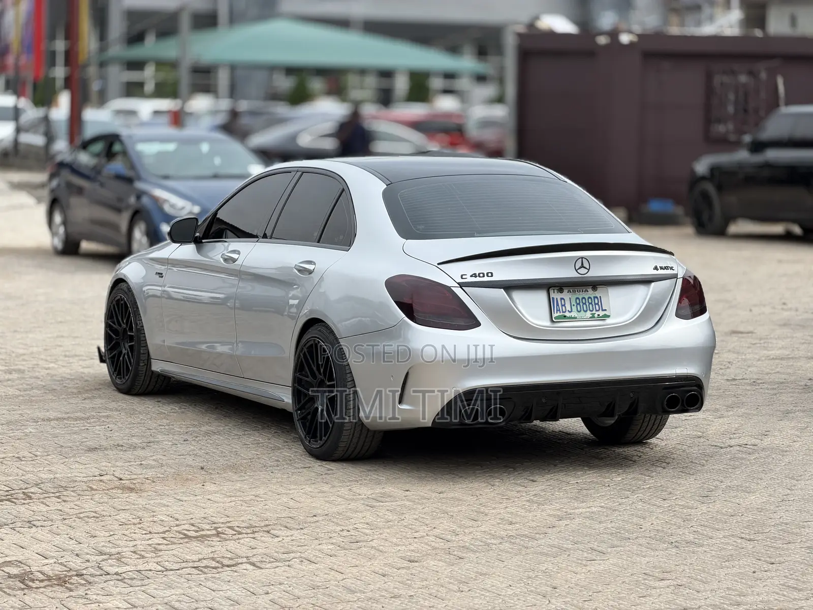 Mercedes-Benz C400 4Matic AWD Sedan (3.0L V6 7A) 2015 Silver