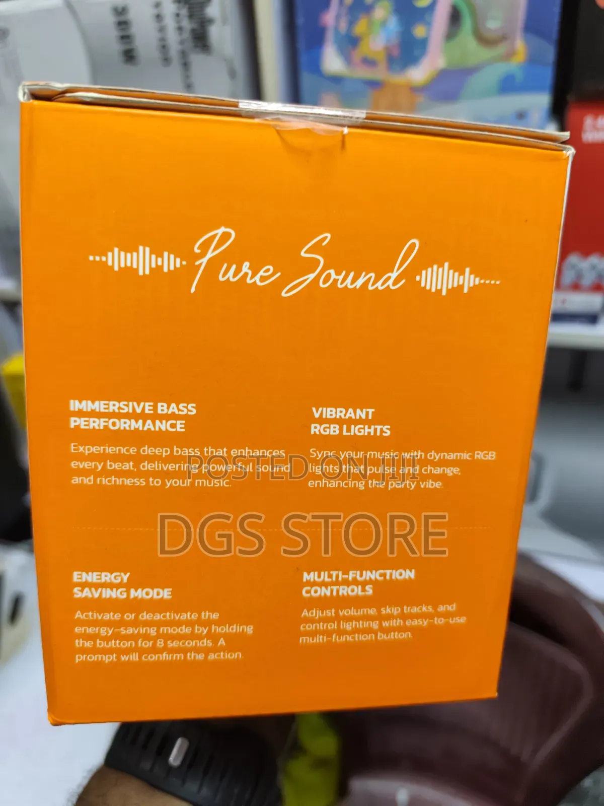Porodo Nancy Portable Stereo Bluetooth Speaker