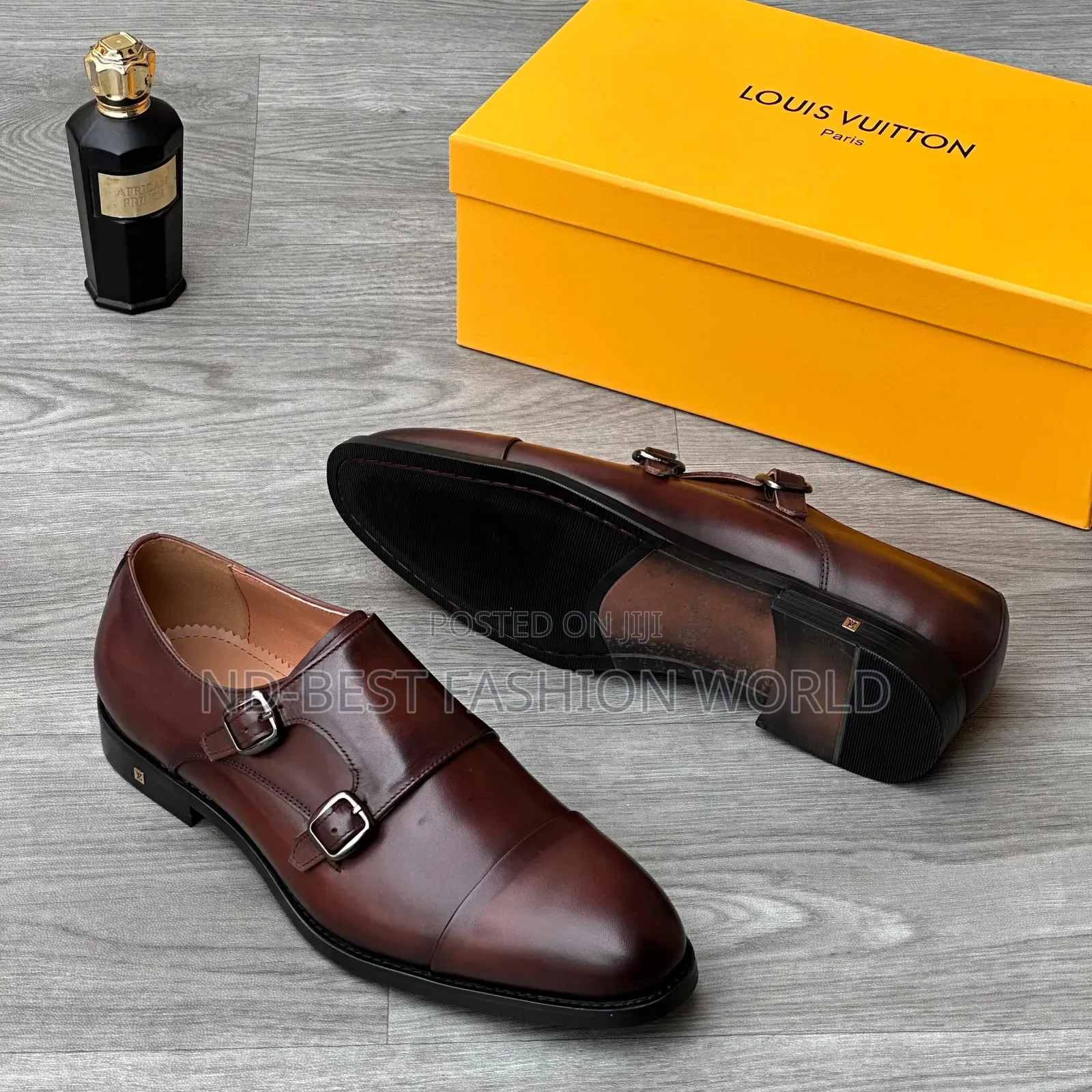 Double Buckle Office Shoe