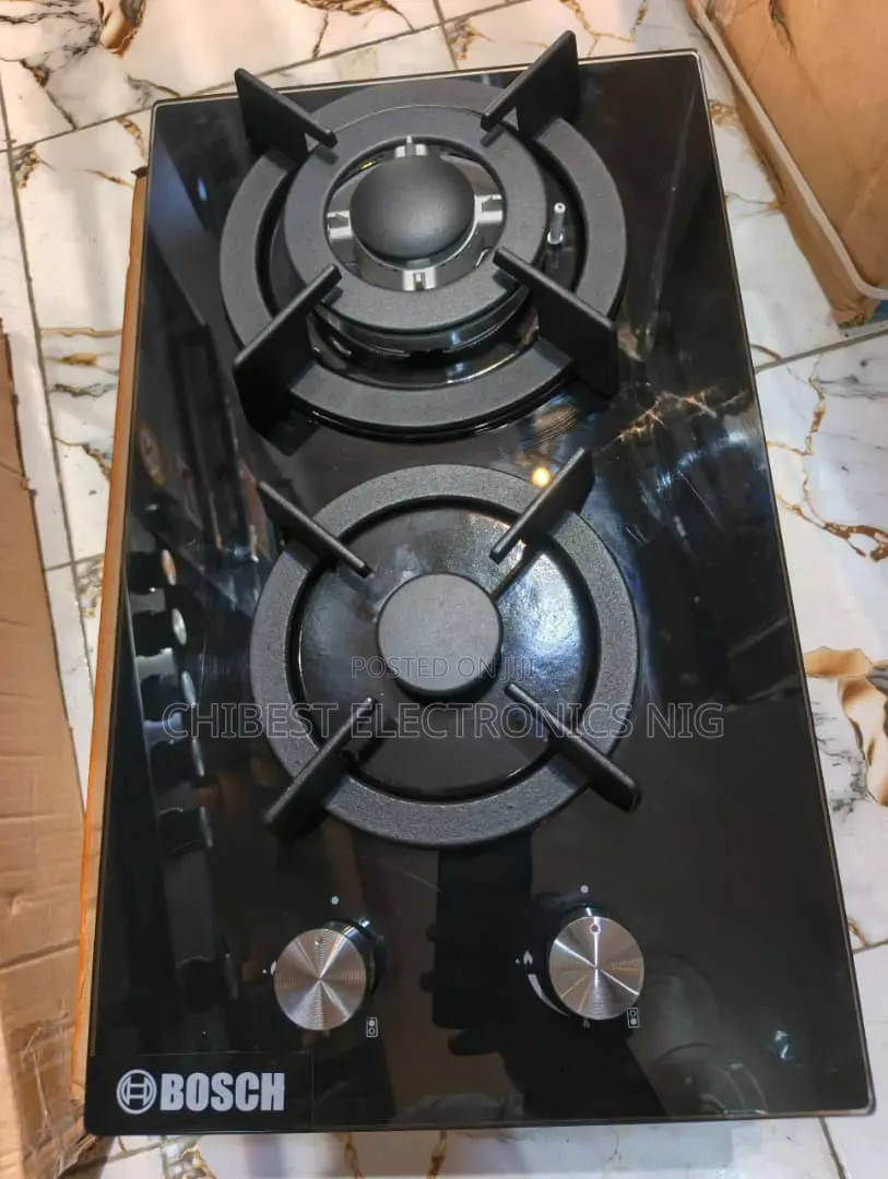 Quality Bosch Built-in Cabinet or Table Top 2 Burners Automatic Gas