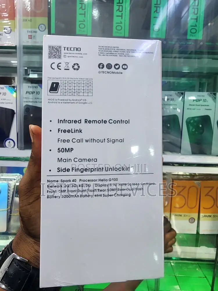 Tecno Spark 30 Pro 256 GB Blue