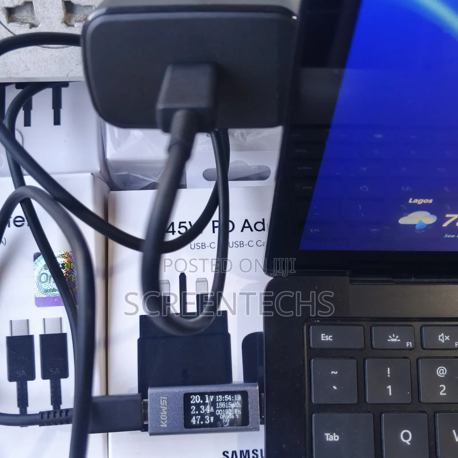 Original Samsung Ep-Ta845 45watts Super Fast Charger for All Phones