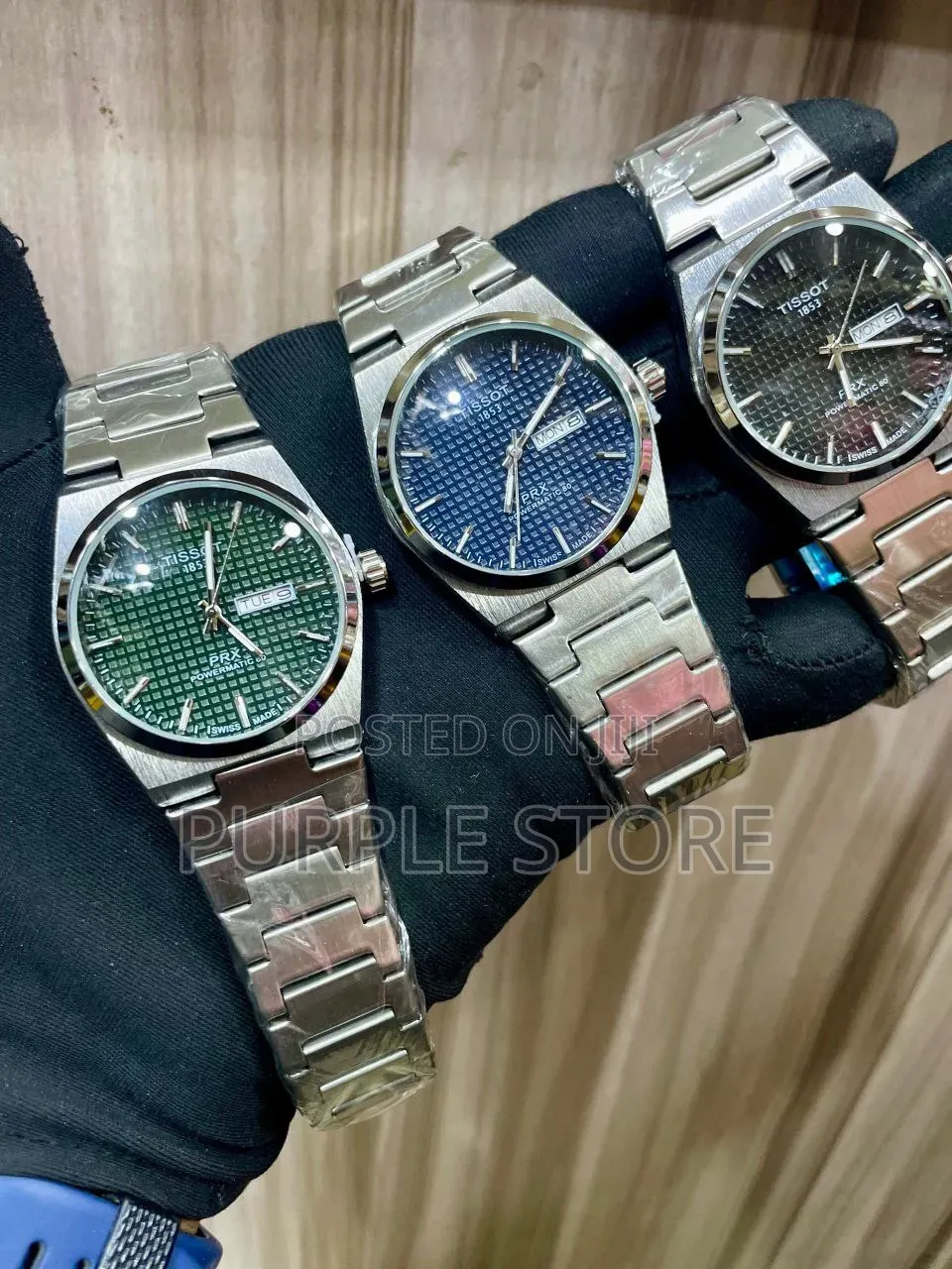 Tissot PRX 'Wristwatches With Day and Date Display