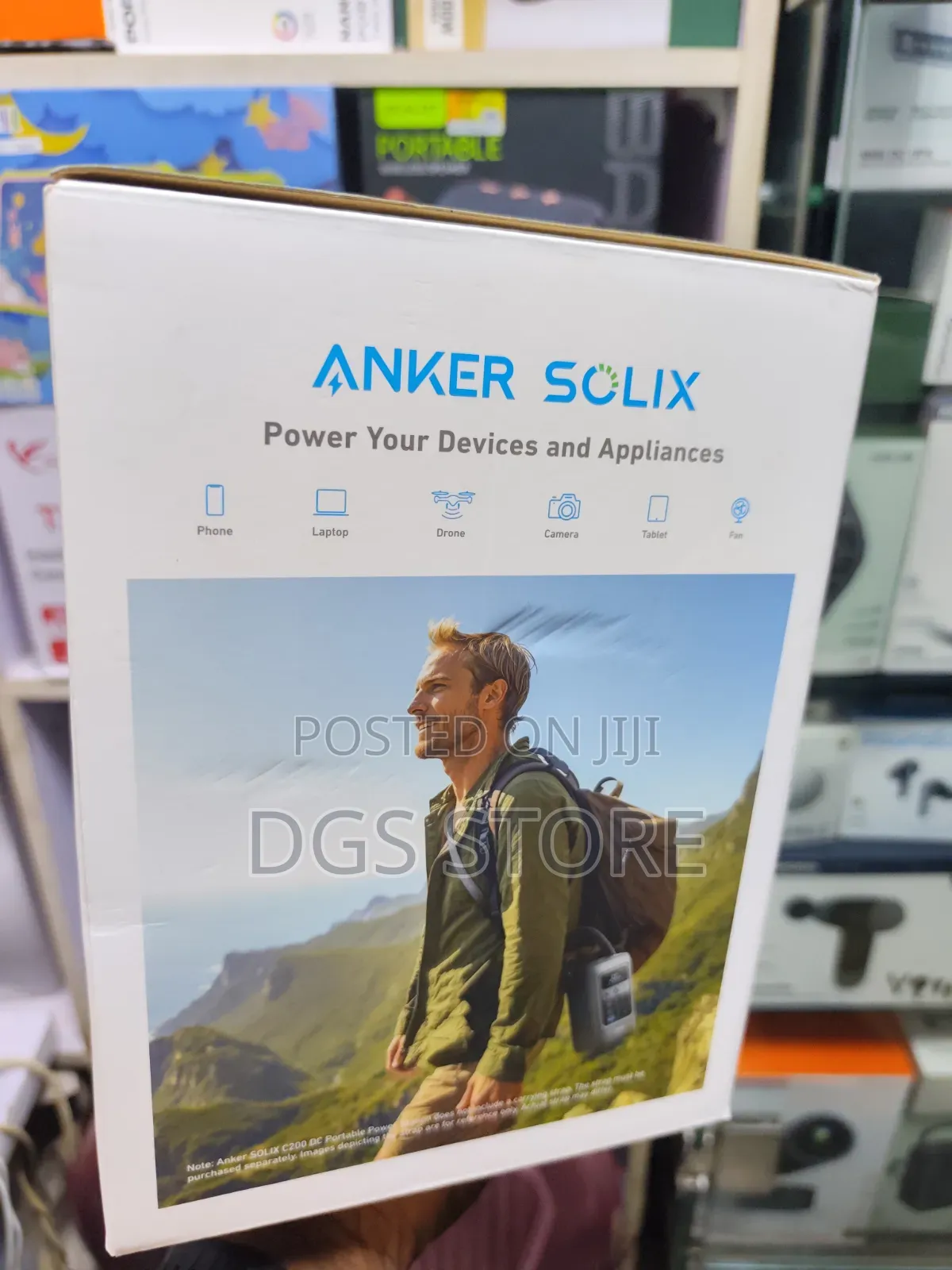 Anker Solix C200 192wh 60,000mah 200w Dc Portable Power Station