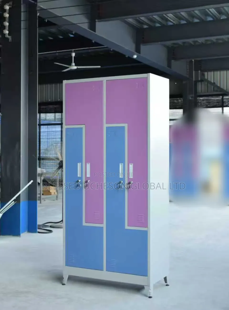 4 Door Metal Wardrobe