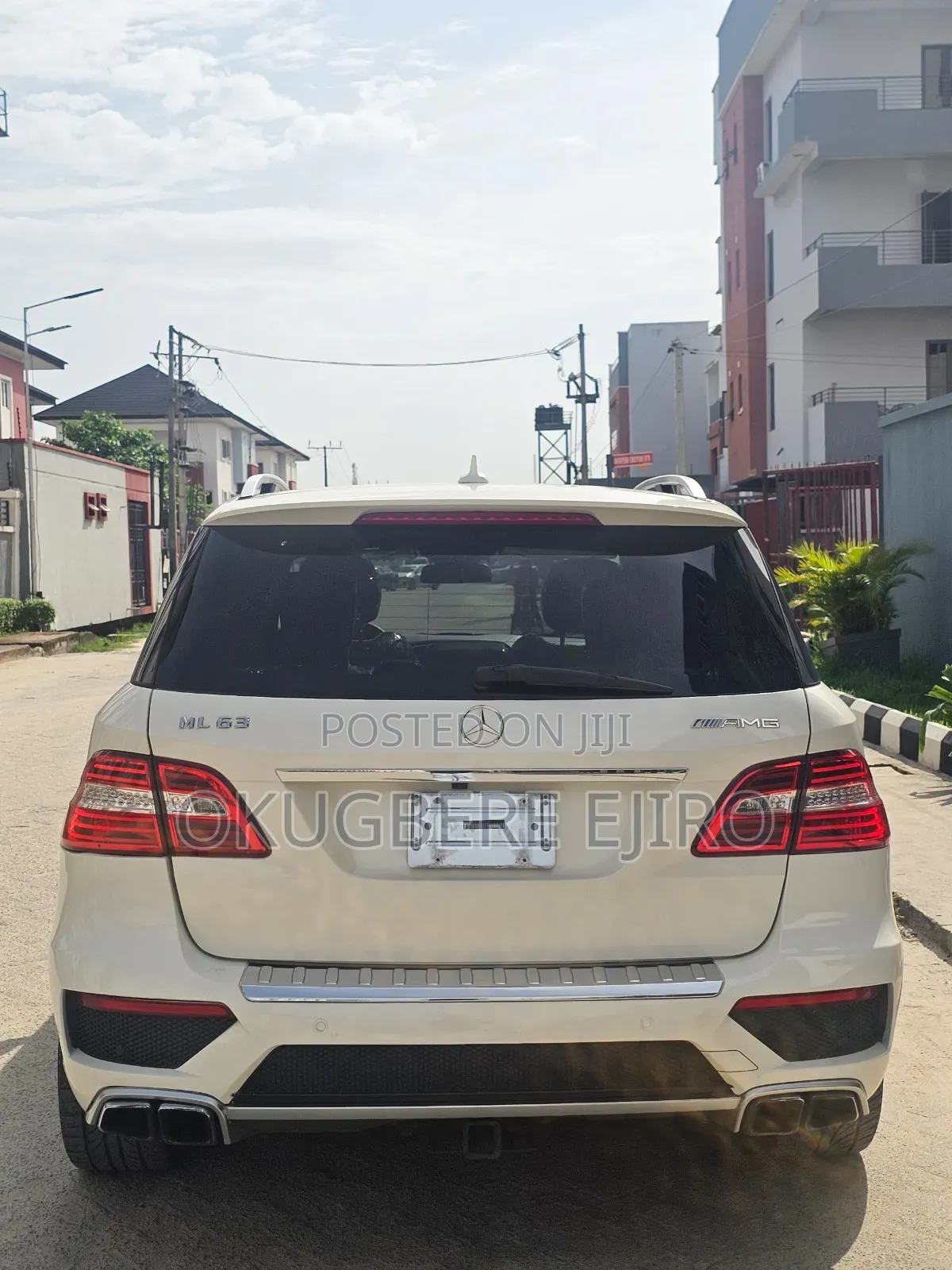 Mercedes-Benz M Class ML 63 AMG 2012 White