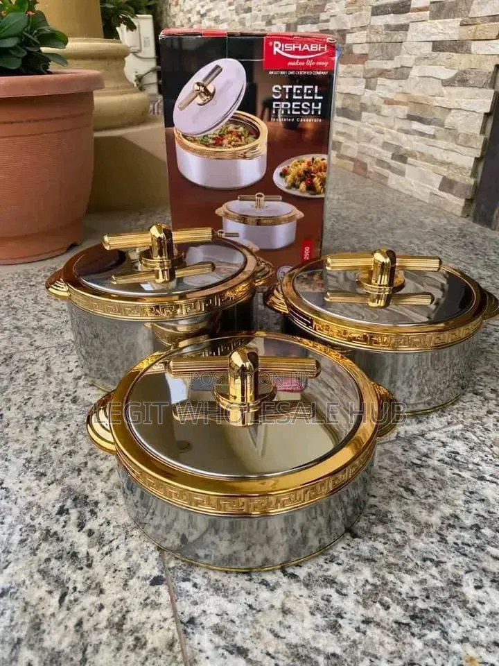 3pcs Food Warmer Set