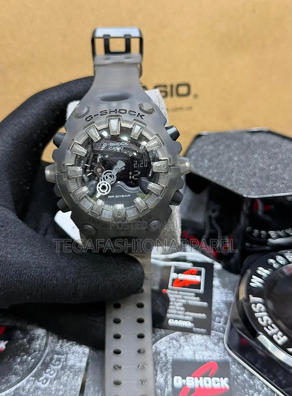 New Transparent Ga-V01 Casio G-Shock Digital Analog Rubber Strap