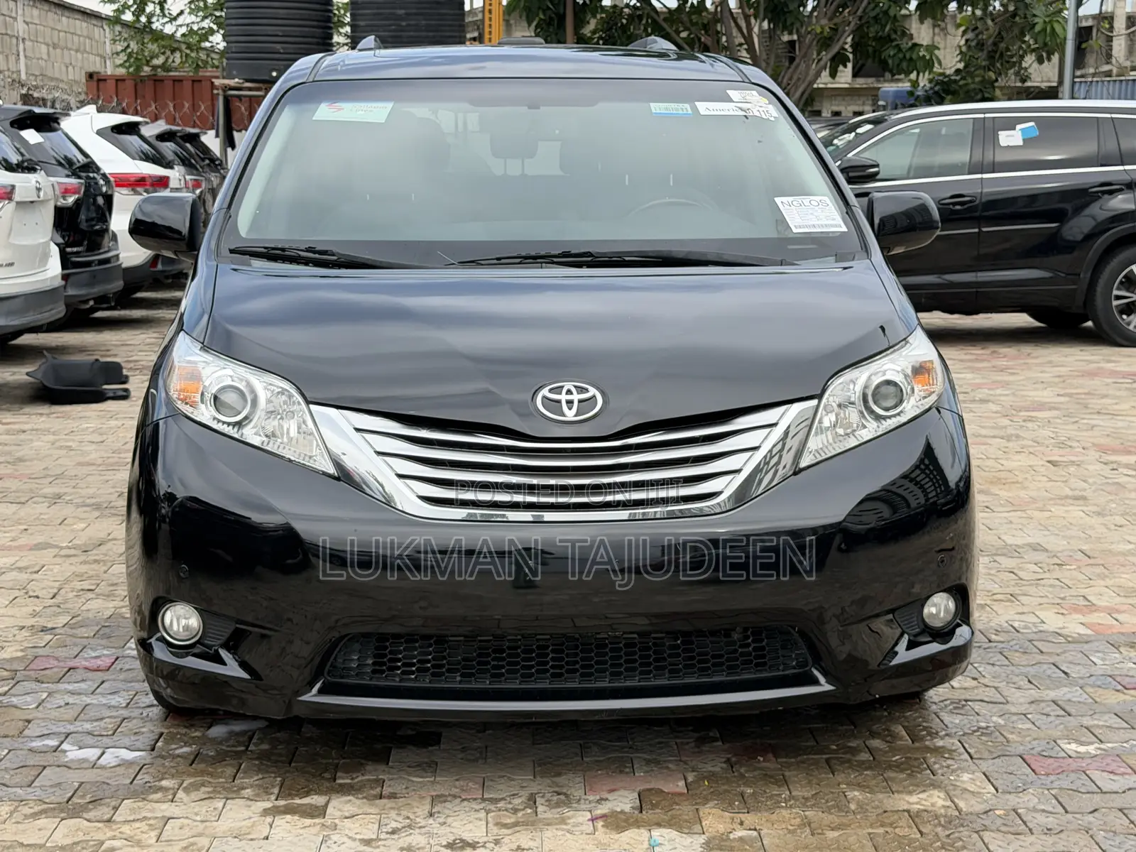 Toyota Sienna Limited 7 Passenger 2012 Black