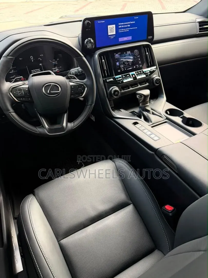 New Lexus LX 600 2025 Black