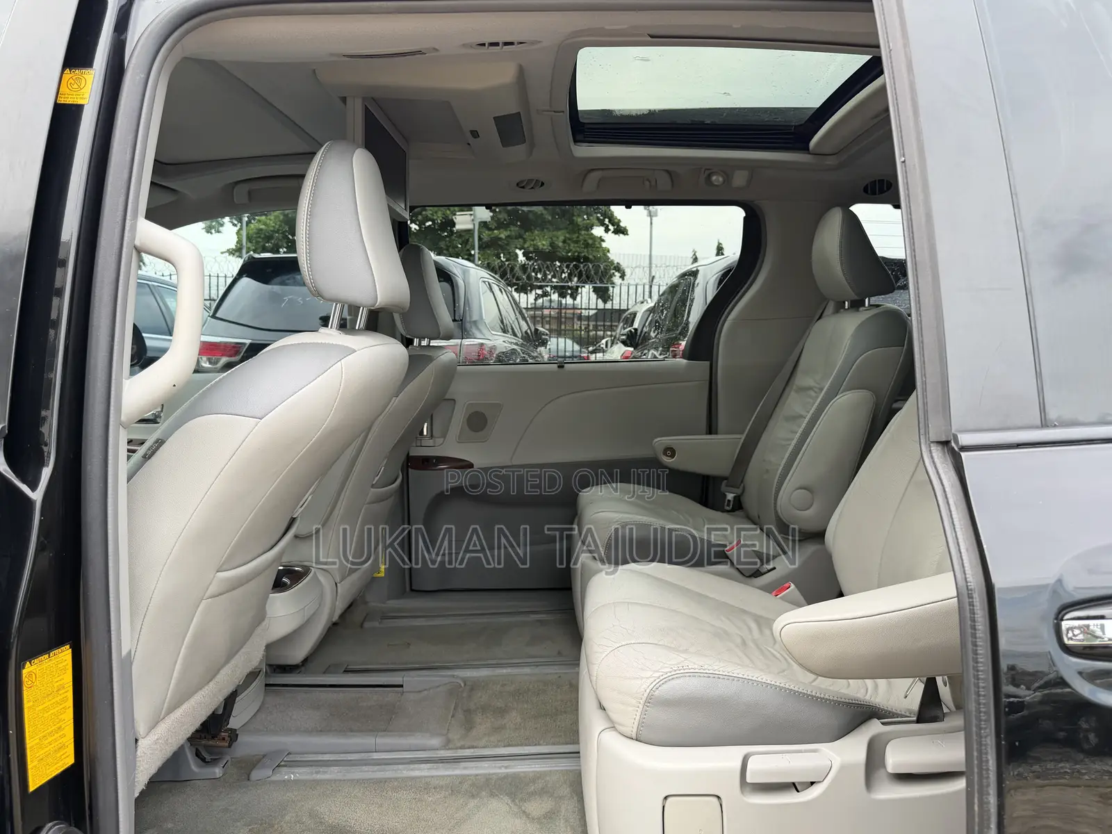 Toyota Sienna Limited 7 Passenger 2012 Black